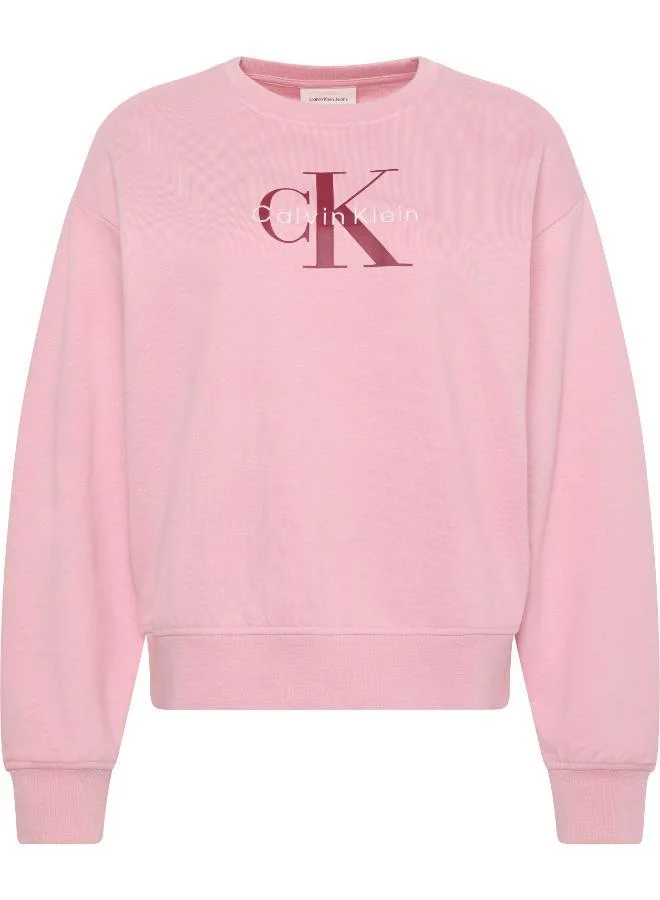 Calvin Klein Jeans Graphic Crew Neck Sweatshirt
