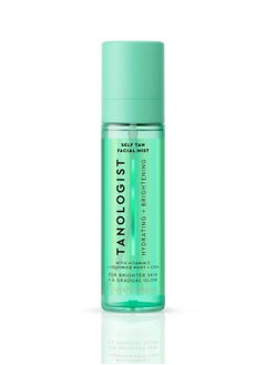 Tanologist Self Tan Hydrating & Brightening Face Mist - 100ml Tanologist Self Tan Face Mist - Gradual Self Tanner for Face - Bronzing Mist