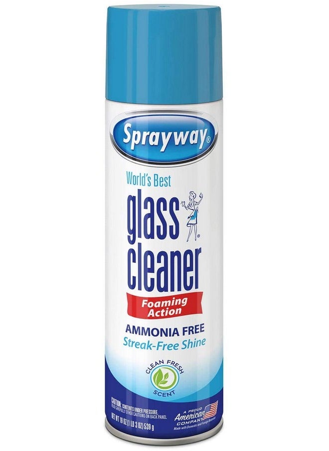 Sprayway Sprayway 443331 Ammonia Free Glass Cleaner, 19 Oz. (4-Pack) (Packaging May Vary) (4 Case)  - Image 2
