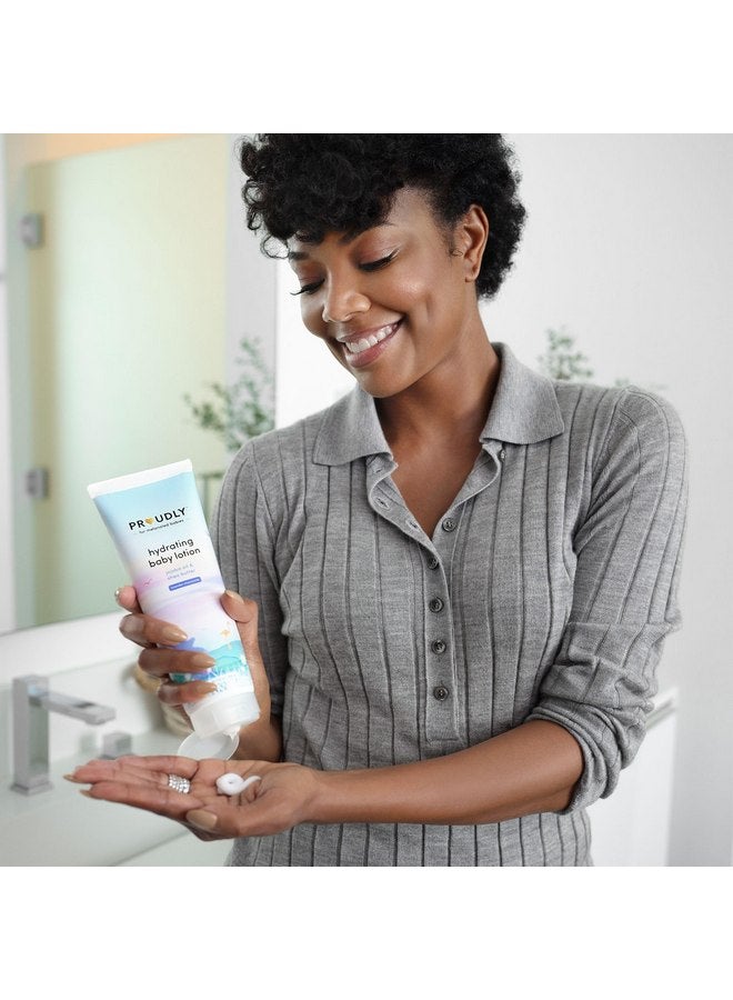 PROUDLY Hydrating Baby Lotion by Gabrielle Union & Dwyane Wade, Lightweight Moisturizer, Black & Brown Babies, Lavender Chamomile, 2-Pack (9 oz each) - Image 4
