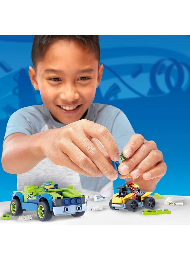 Mega Brands Hot Wheels Mega Construx Off-Duty and ATV Construction Set, Building Toys for Kids 5 Years and Up  - Image 5