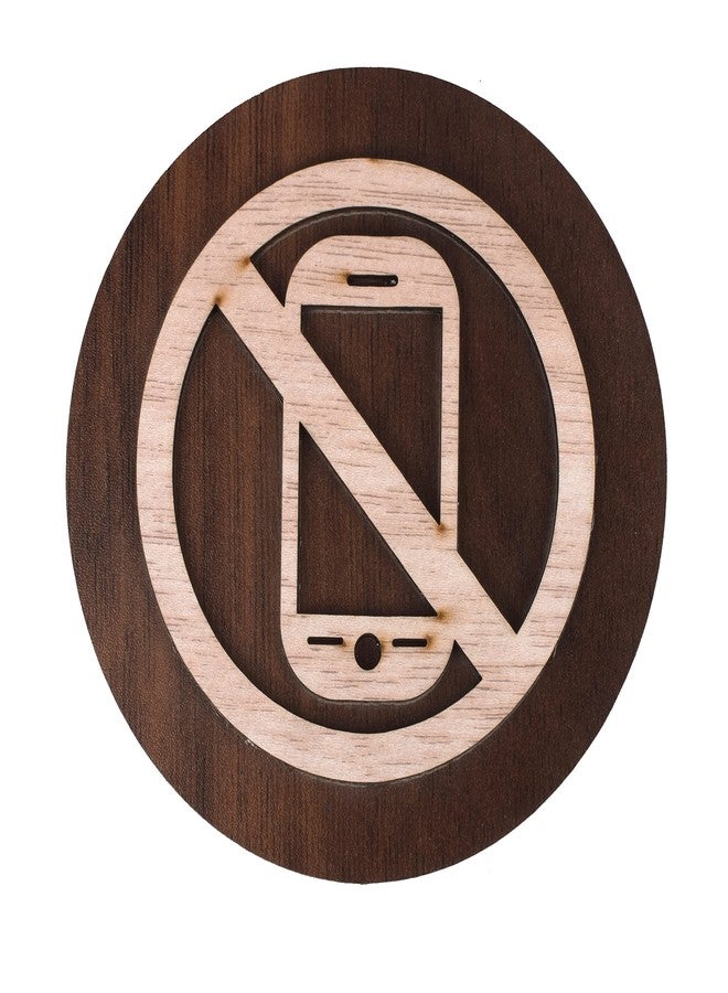 GLNRM لوحة إعلانية خشبية من GLNRM للمكاتب والمطاعم - بدون هاتف محمول (خشبية) (بدون هاتف محمول) - Image 1