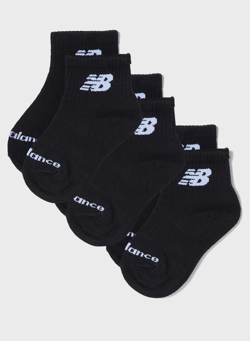 نيو بالانس 3 Pack Everyday Lightweight Ankle Socks