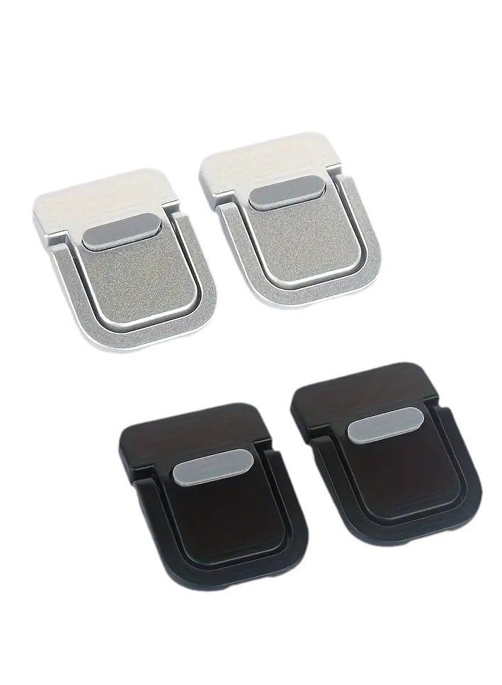 Generic 2-Pack Portable Invisible Laptop Stand Mini Alu minum Cooling Pad,Computer Keyboard Mount Kickstand,Ergonomic Lightweight Laptop Desk Stand  - Image 1