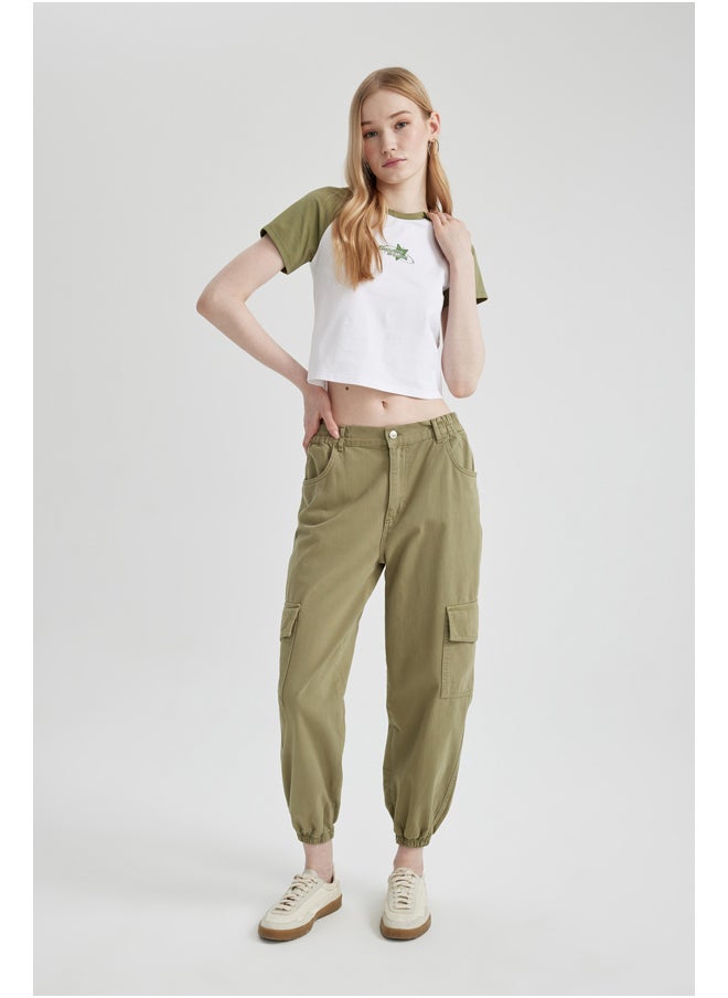 DeFacto - Woman Cargo Jogger Woven Trousers - Image 1