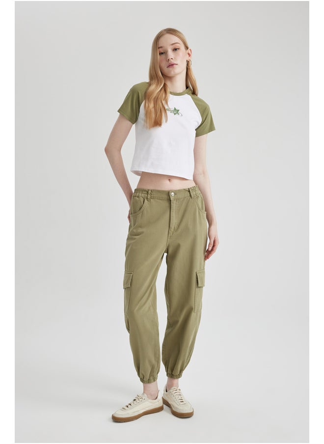 DeFacto - Woman Cargo Jogger Woven Trousers - Image 1