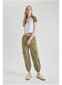 DeFacto Woman Cargo Jogger Woven Trousers  - Image 3
