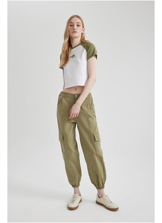 DeFacto - Woman Cargo Jogger Woven Trousers - Image 1