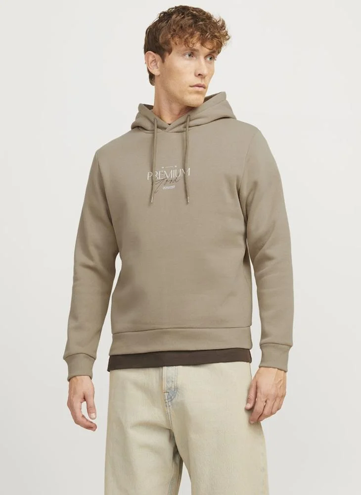 جاك اند جونز Graphic Hoodie