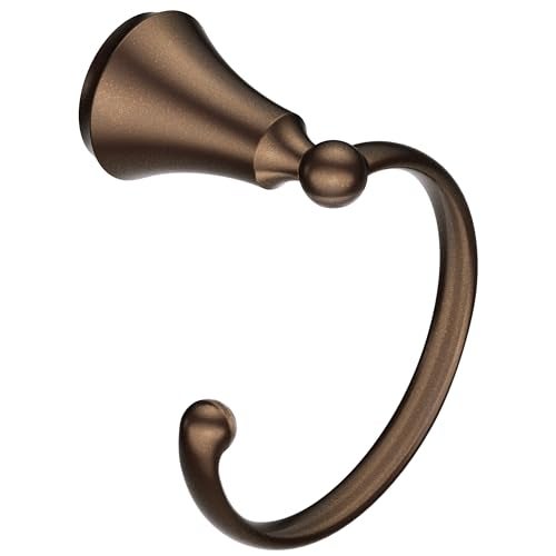 Moen YB5286ORB Wynford Towel Ring, Oil Rubbed Bronze - Image 1