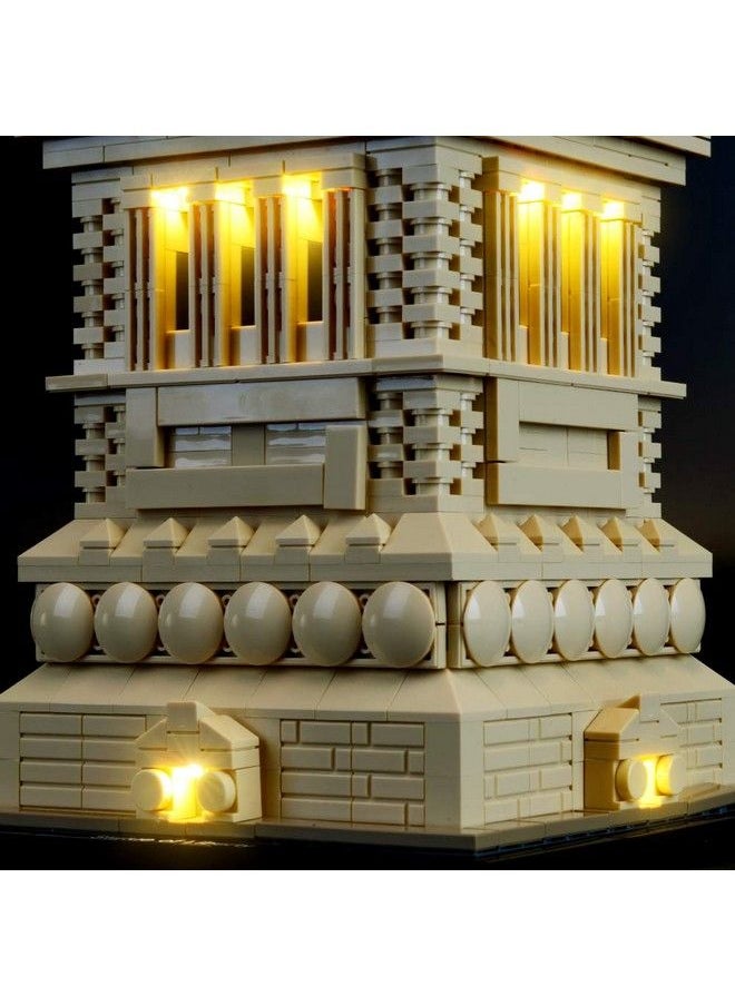 BRIKSMAX - Led Lighting Kit For Architecture Statue Of Liberty Compatible With Lego 21042 Building Blocks Model Not Include The Lego Set - Image 1