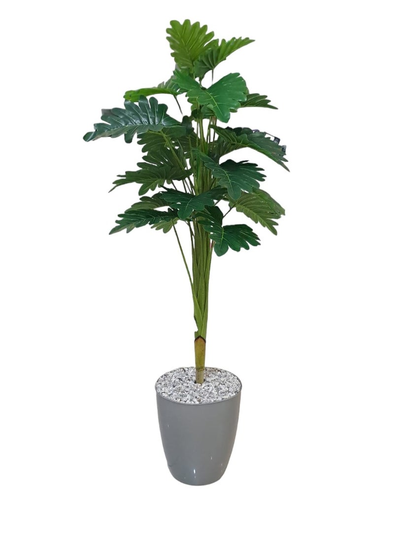 AL KHALDIYA Artificial decorative plant tree with pot, 120 cm  - Image 1