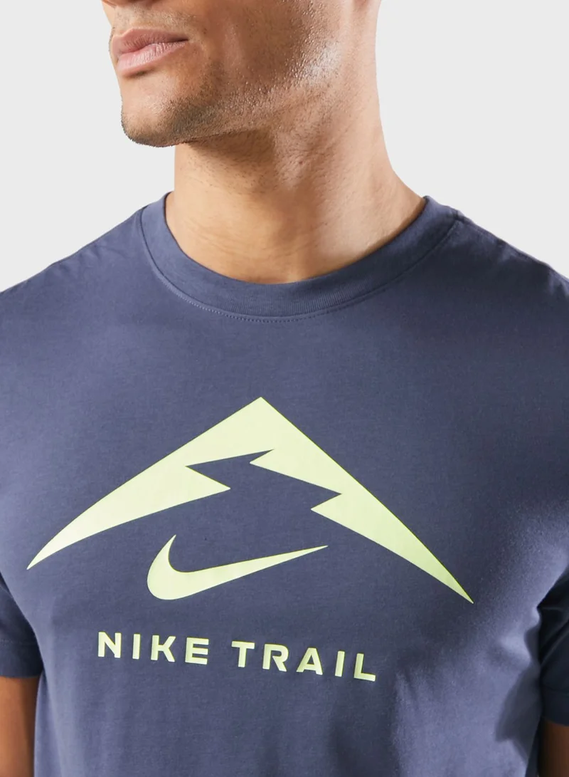 Nike Dri-Fit Trail Logo T-Shirt