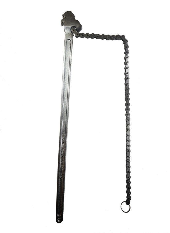 VCT 24" Chain Wrench, Adjustable Oil Filter Chain Wrench Fits up too 6.7" Dia - Image 1