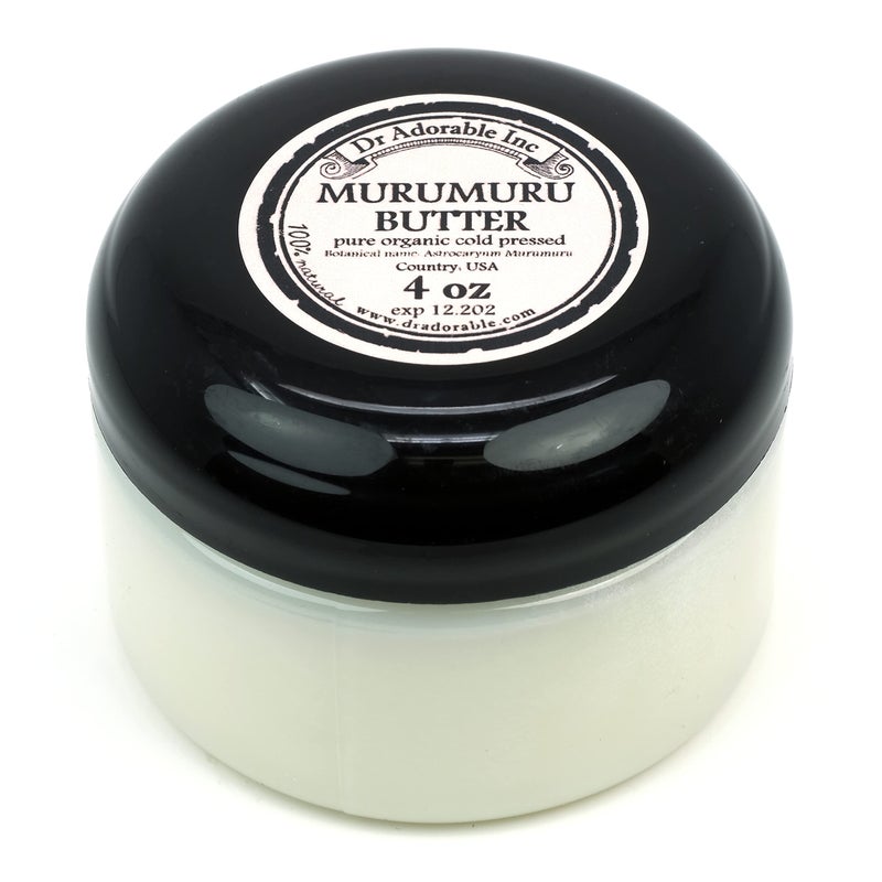 Dr Adorable  4 oz  Murumuru Butter  Refined Pure Natural Premium Organic Cold Pressed