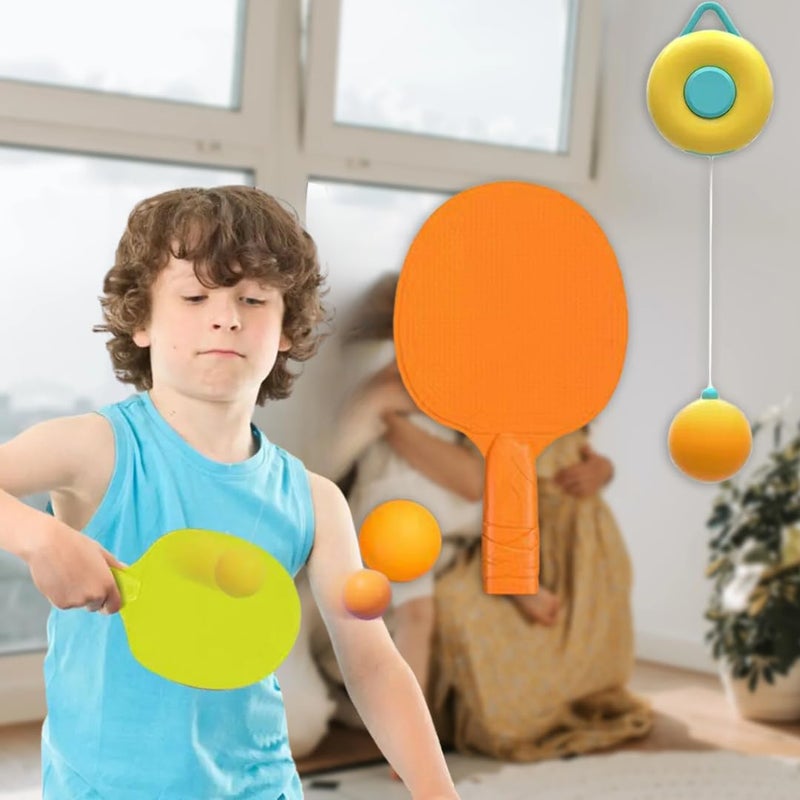 Storio Table Tennis Trainer Ball Set Ping Pong Indoor Games for Kids - Image 1