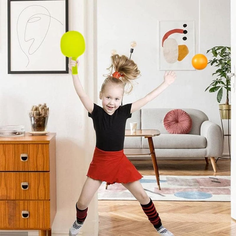 Storio Table Tennis Trainer Ball Set Ping Pong Indoor Games for Kids - Image 2