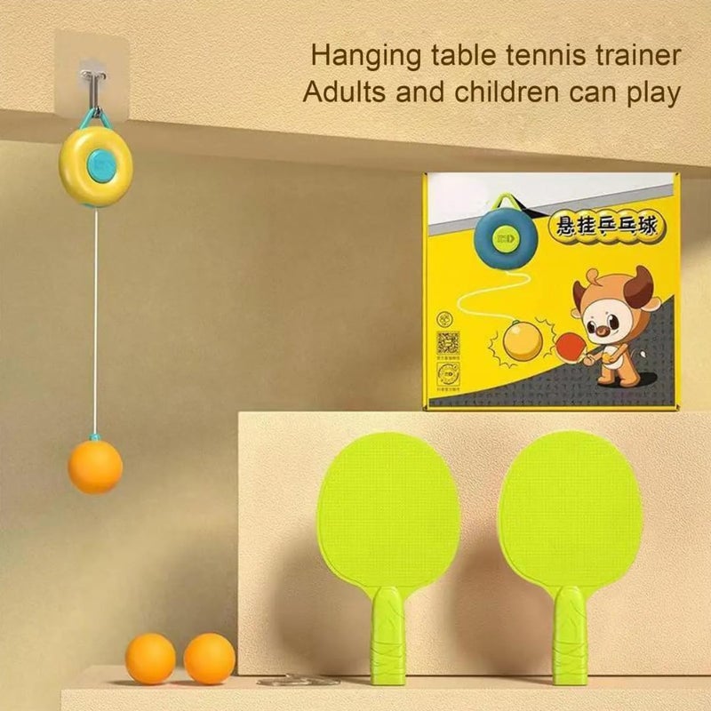 Storio Table Tennis Trainer Ball Set Ping Pong Indoor Games for Kids - Image 4