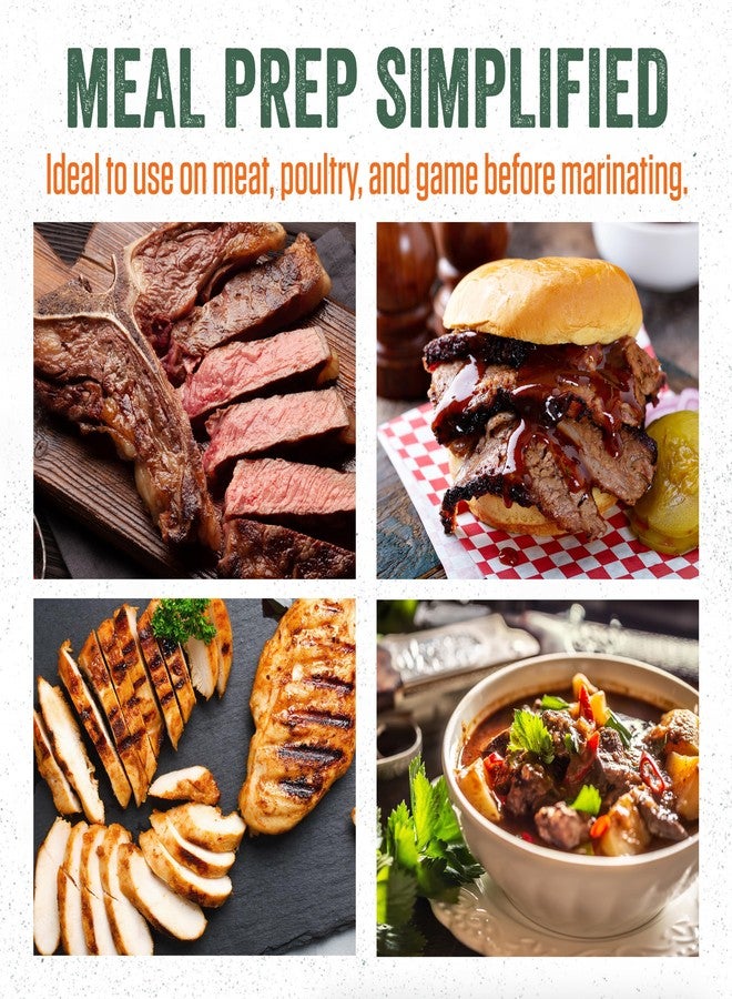 LEM Products Hand Held Tenderizer with 48 Blades, Stainless Steel and Plastic, Green - Image 4