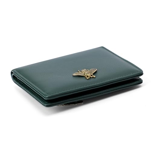 Altally Small Women Wallet RFID Blocking Bifold Pocket Wallet Slim Compact Ladies Purse Mini Wallets For Women (Dark Green) - Image 4