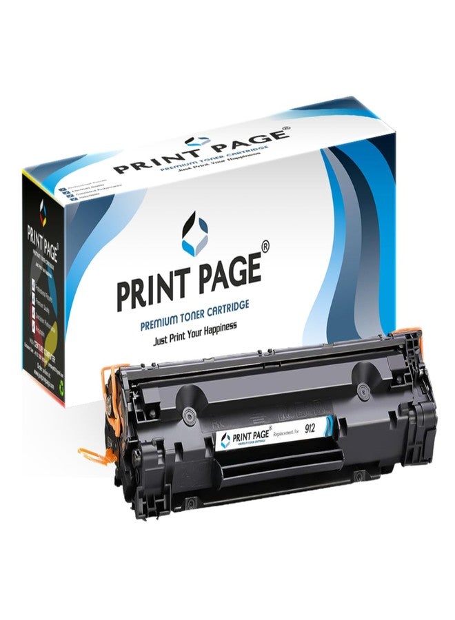 Print Page 912 Toner Cartridge Compatible for Printers LBP 3010, 3100, 6000, 6018 (1 pcs) - Image 1