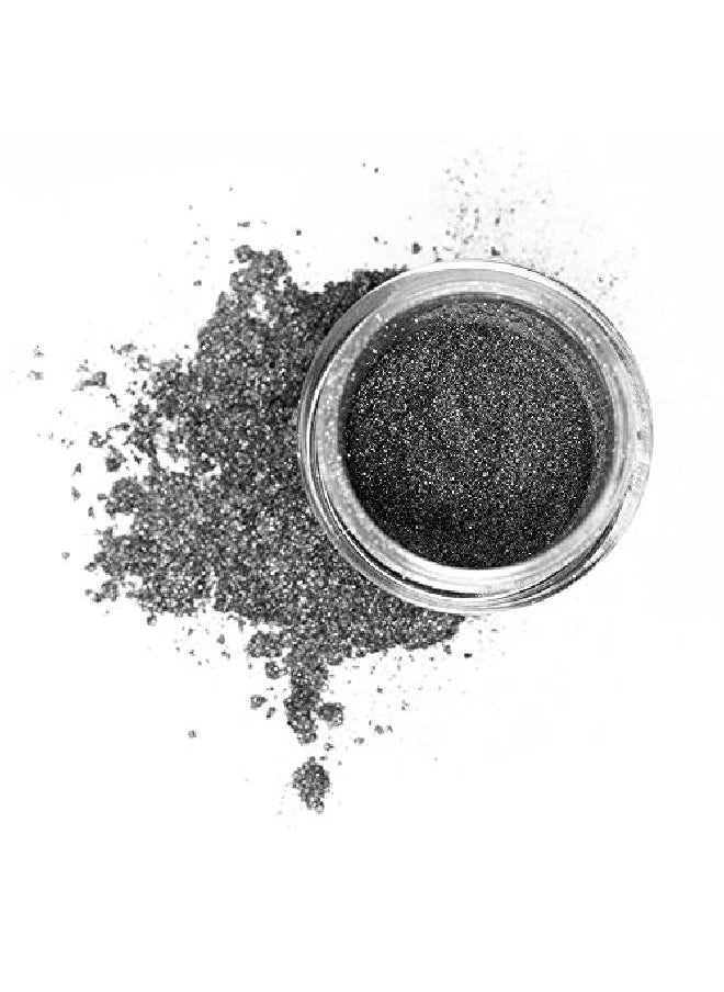 mehron Makeup Precious Gem Loose Pigment Shimmering Eye Powder (.17Oz) (Black Onyx)  - Image 3