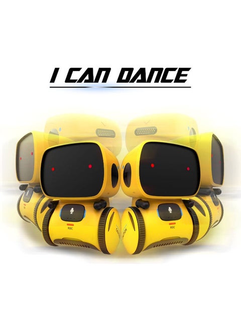 Interactive Smart Robots with Touch Sensor Voice Control Speech Recognition Singing Dancing Walking Recording and Repeating Intelligent Educational Robort