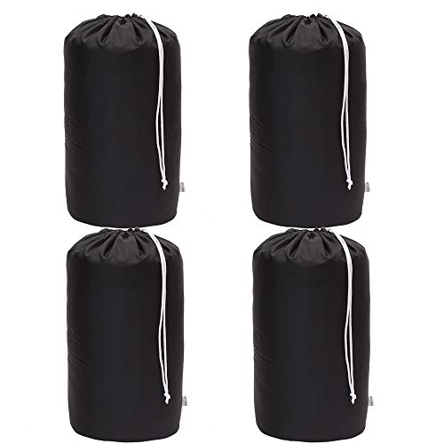 Augbunny Durable Drawstring Water Resistant Dust Flap Stuff Sack Bag 4-pack - Image 2