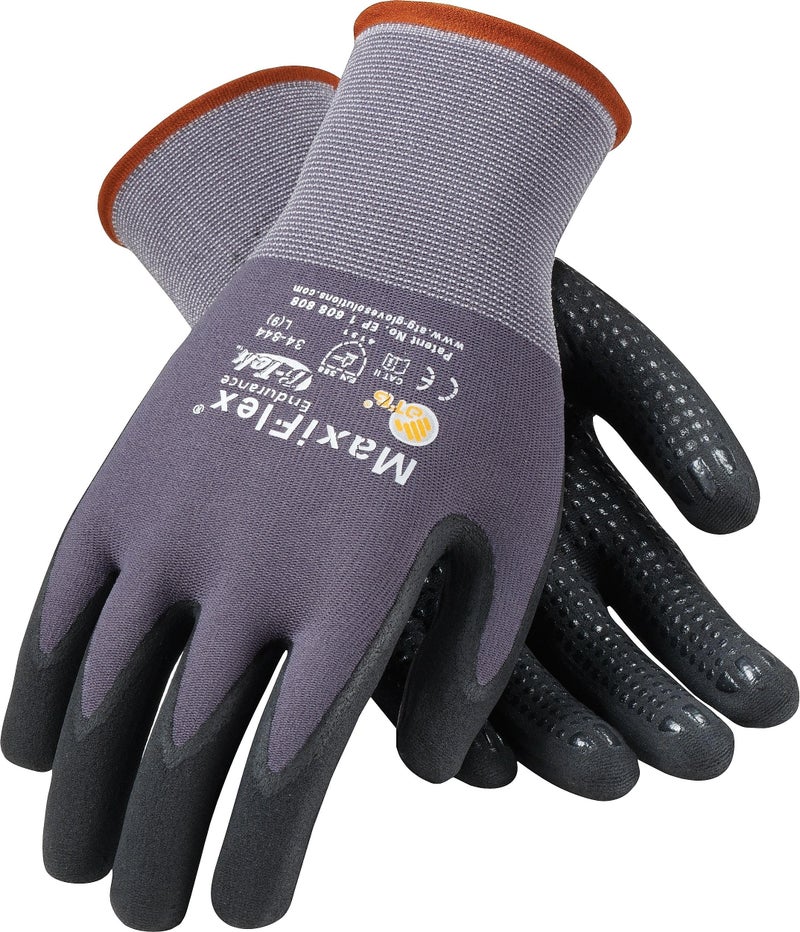 PIP G-Tek Coated Work Gloves; MaxiFlex Endurance (34-844/M) - Image 4