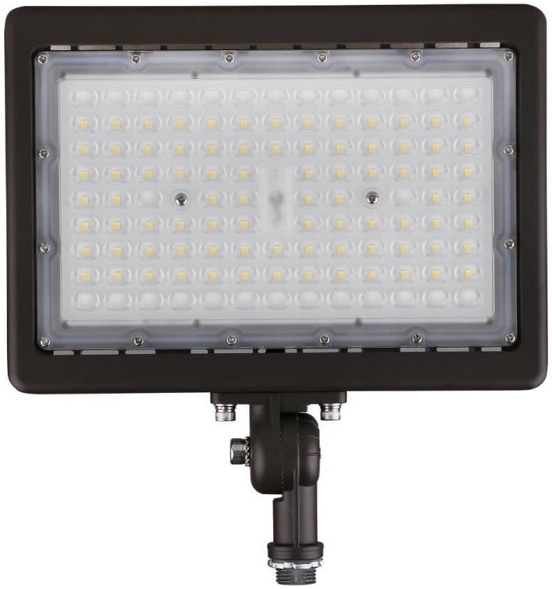 Nuvo إضاءة نوفو 65615 11.5 بوصة 70 واط 4000 ك 1 ضوء فيضان LED بتشطيب برونزي - Image 1