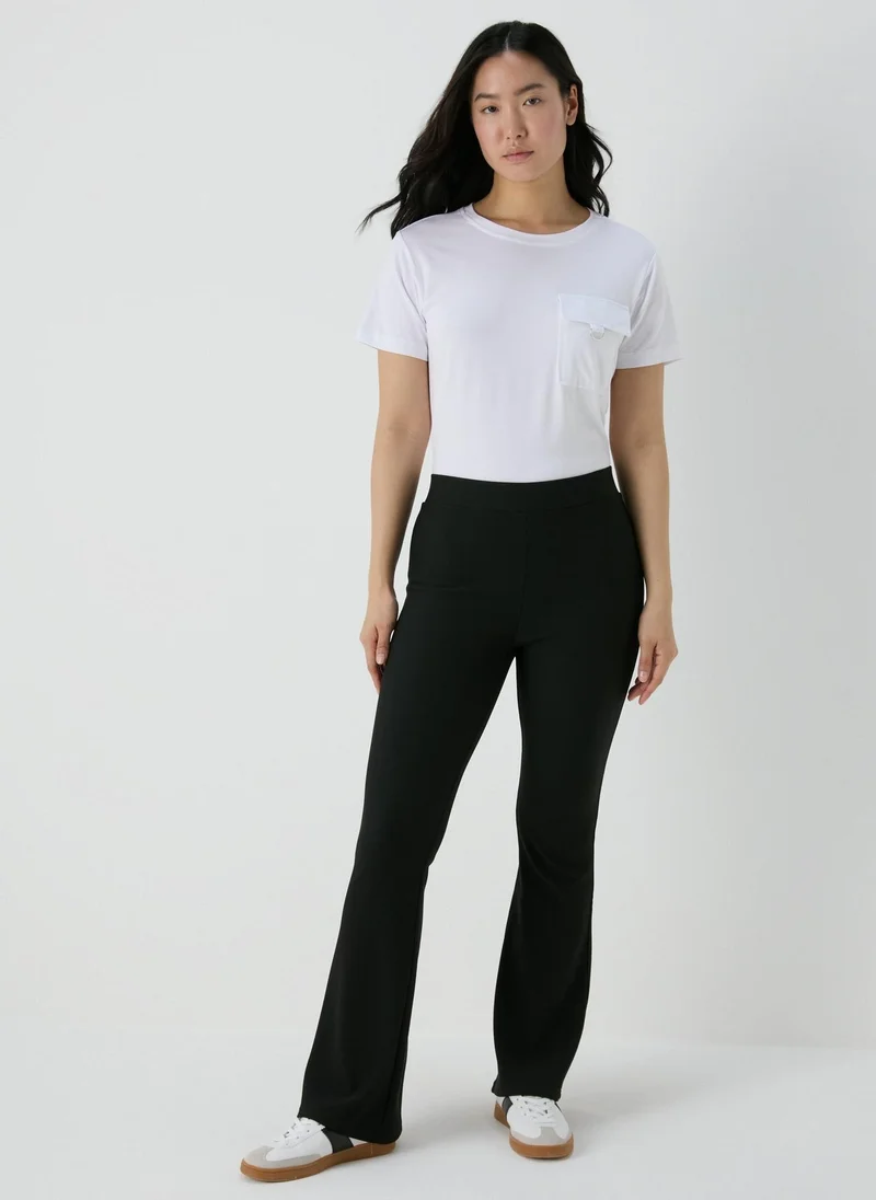 Matalan Black Black Flared Leggings for Women | Best Price UAE