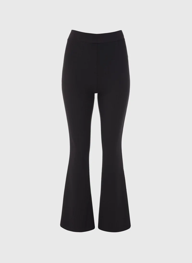 Matalan Black Black Flared Leggings for Women | Best Price UAE