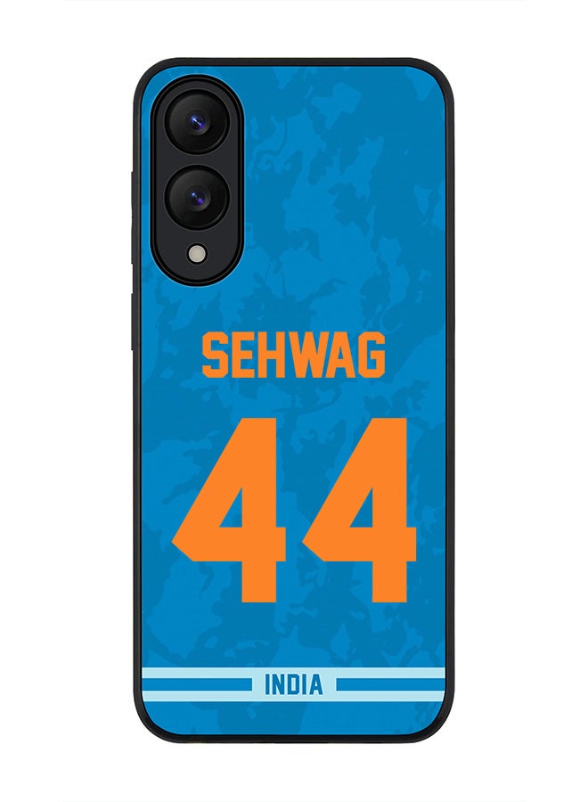 Stylizedd For Samsung Galaxy S25 Edge Case,Slim fit Camera Protection, Shockproof Thin Phone cover  - India Virender Sehwag, Jersey No 44
