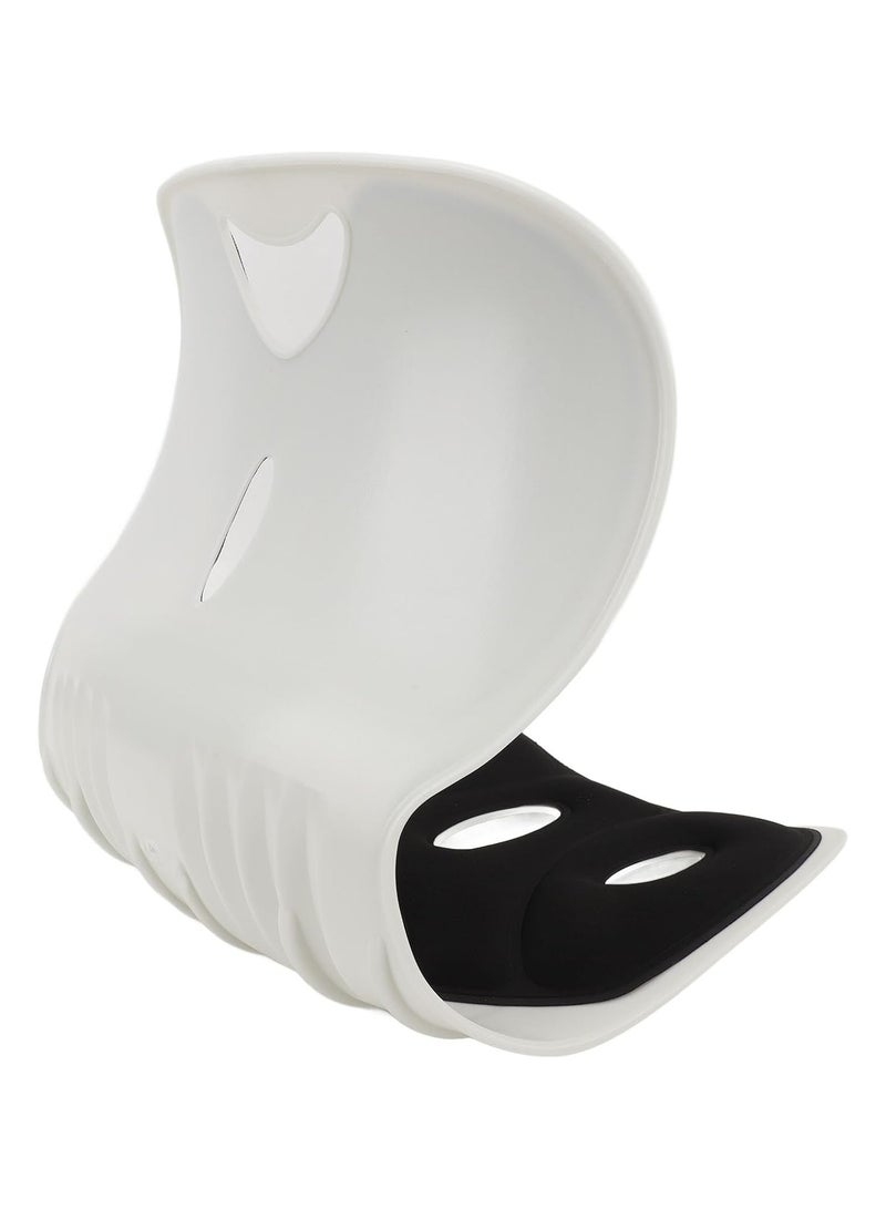 سبيس شوب وسادة كرسي مكتب على شكل بتلة من القماش القابل للتنفس لدعم أسفل الظهر مع وضعية صحيحة لتخفيف آلام الظهر والورك - Image 3