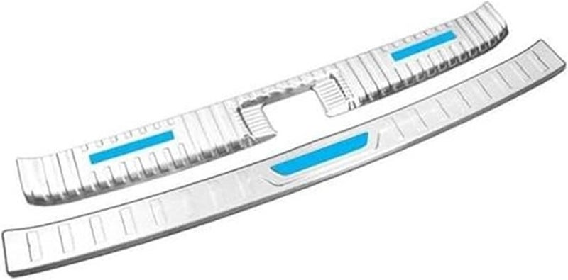 QASULER Car Rear Bumper Guard Plate Cover for Toyota Highlander 2020-2023