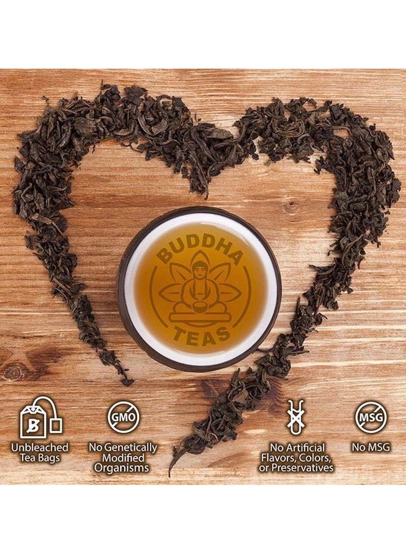 BUDDHA TEAS Organic Herbal Tea, Milk Thistle, 18 Tea Bags, 0.95 oz (27g) - Image 5