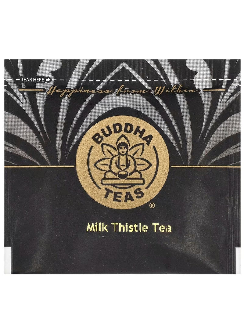 BUDDHA TEAS Organic Herbal Tea, Milk Thistle, 18 Tea Bags, 0.95 oz (27g) - Image 4