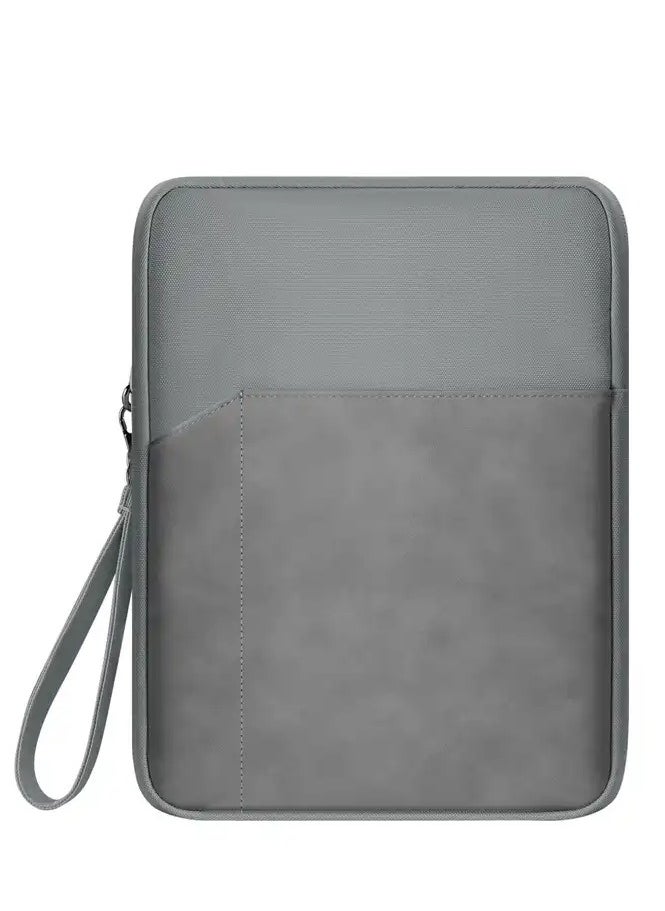 Y&D 9-11 Inch Tablet Sleeve Bag Carrying Case for iPad Pro 11 2021-2018 Air 5/4 10.9 10.2 Galaxy Tab A8 10.5/Tab S8 11" Surface Go 2/1 Protective with Pocket Dark Gray  - Image 1