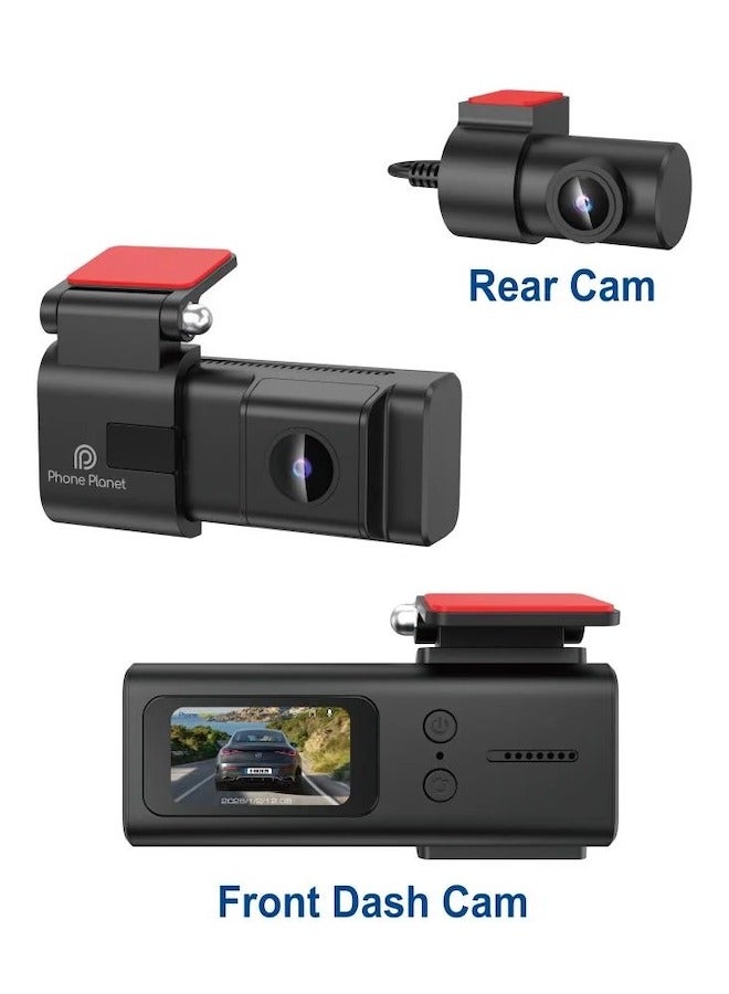Phone Planet 4K Car WiFi Dash Cam Camera with HD Emergency Recording and Advanced Night Vision - Image 3