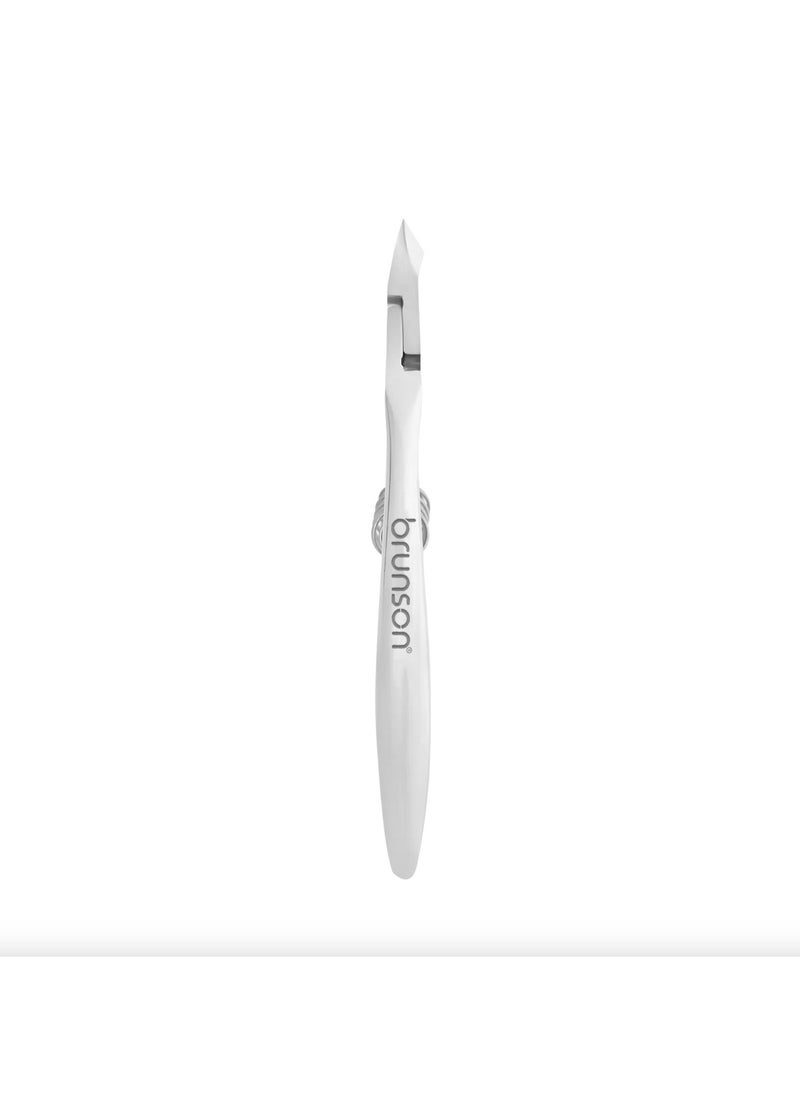 brunson Professional Manicure Pedicure Cuticle Nipper Expert 34-7mm Full-Jaw | Cuticle Remover Nail Nipper  - Image 4