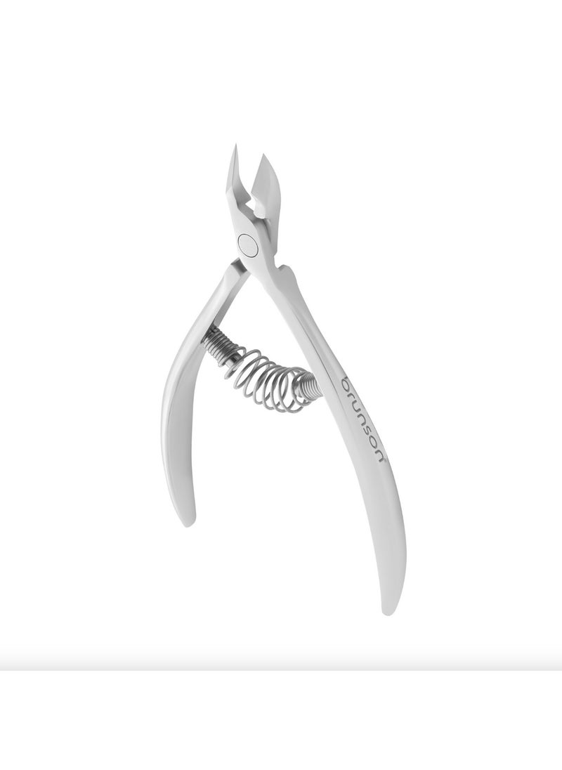 brunson Professional Manicure Pedicure Cuticle Nipper Expert 34-7mm Full-Jaw | Cuticle Remover Nail Nipper  - Image 3