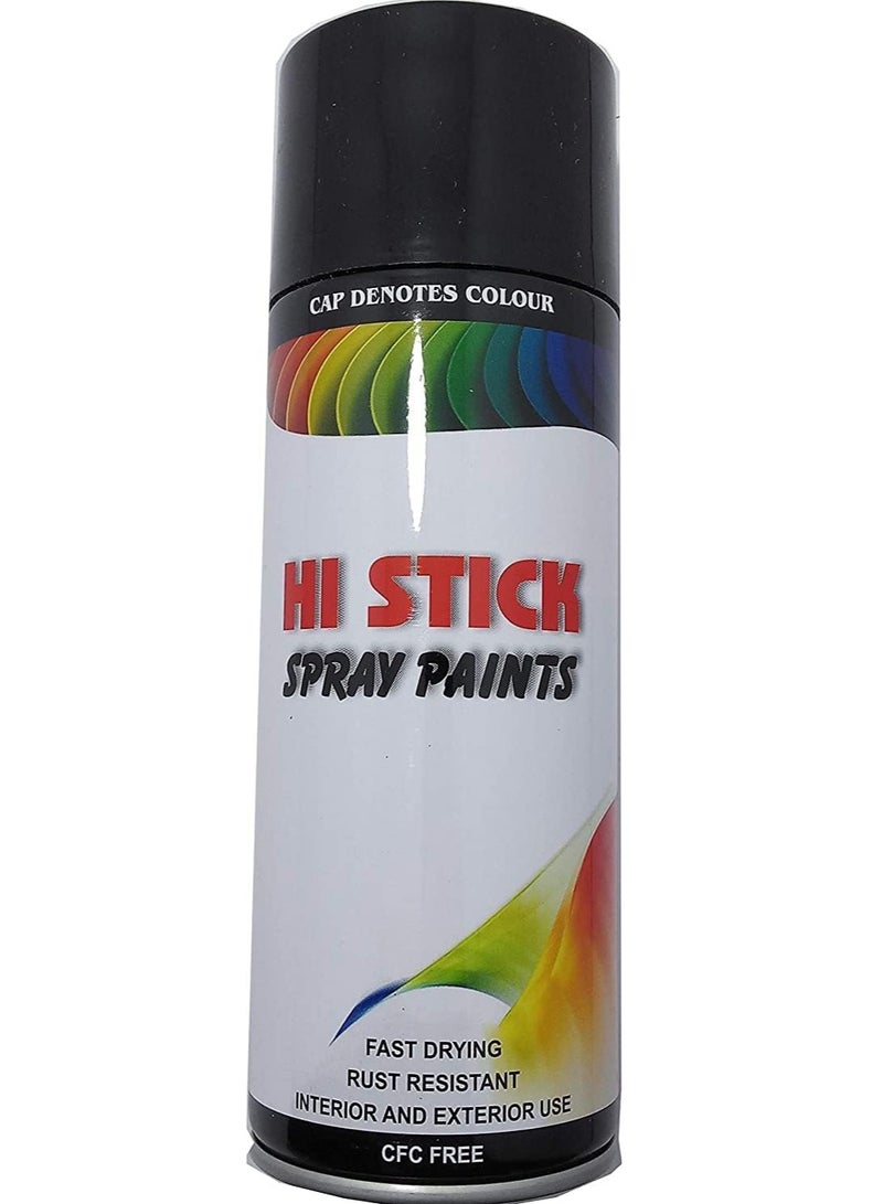 Black glossy Duco spray + rubber gloves to protect the hand during use - Image 1