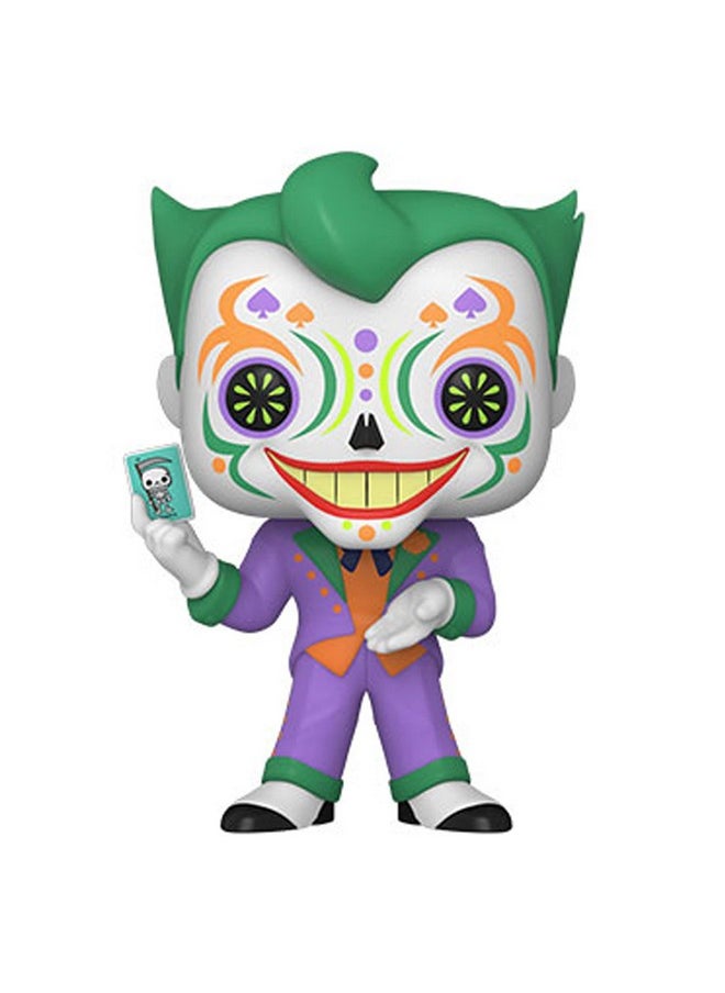 Funko Pop Heroes Dia De Los Dc Joker Multicolor 