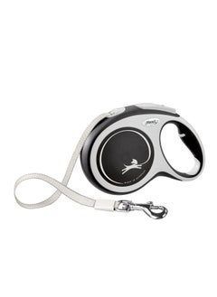 Flexi Flexi retractable Dog Leash - New Comfort Tape, Black 