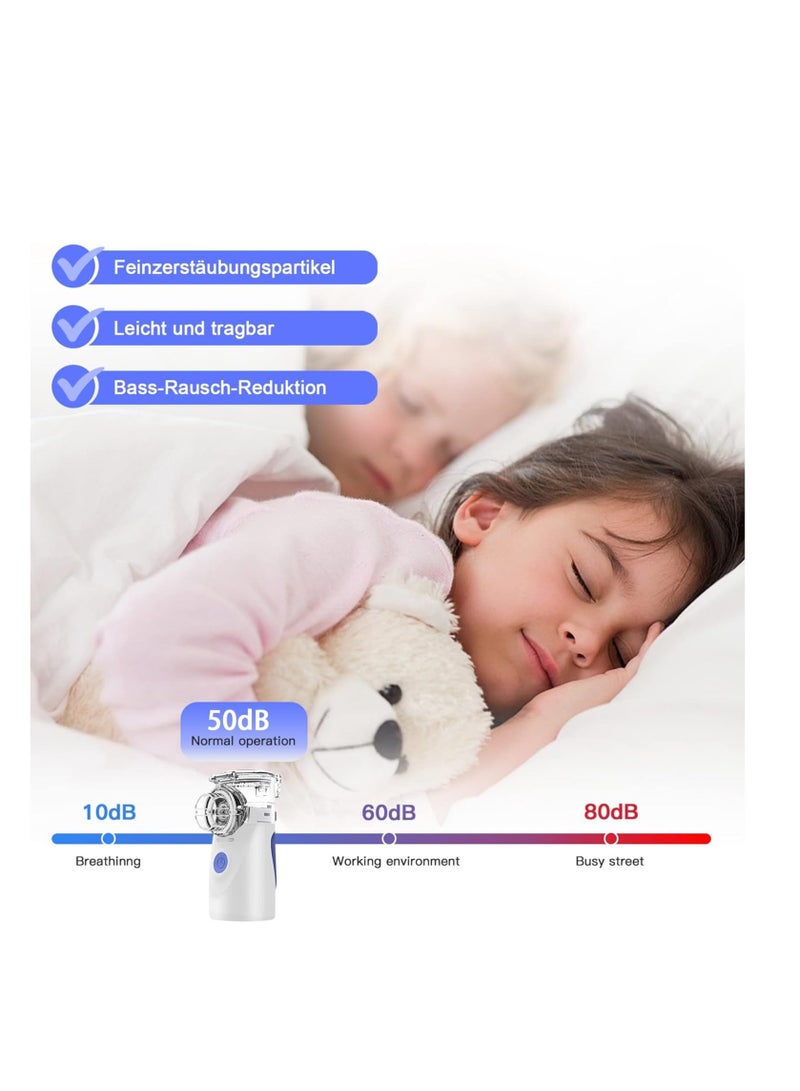 ELTRAZONE Introducing the RespiraGlow Respiratory Therapy System: Your All-in-One Solution for Respiratory Wellness in Blue - Image 4