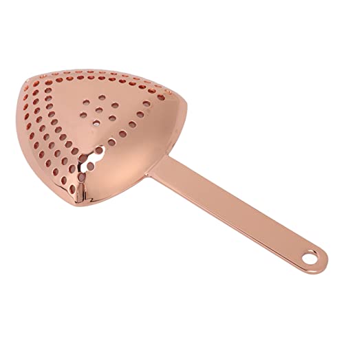 JAWL Bar Strainer, Fine Filtration No Twist Cocktail Strainer for Bar Decorative for Kitchen (Copper Plating) - Image 5