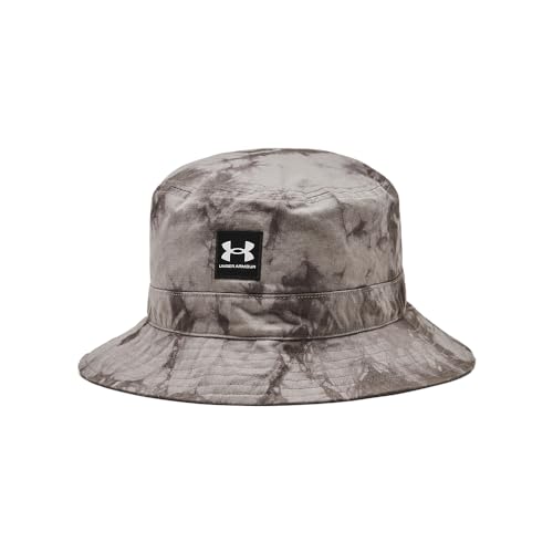 Under Armour Men's Branded Bucket Hat, (294) Pewter / / White, Medium/Large - Image 1