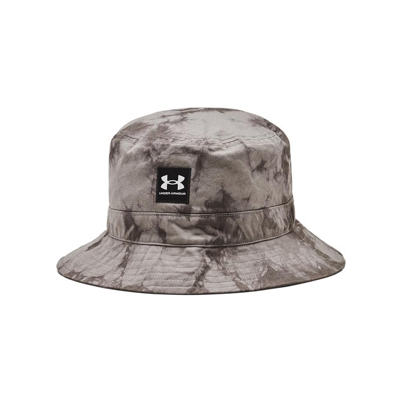 Under Armour Men's Branded Bucket Hat, (294) Pewter / / White, Medium/Large - Image 4