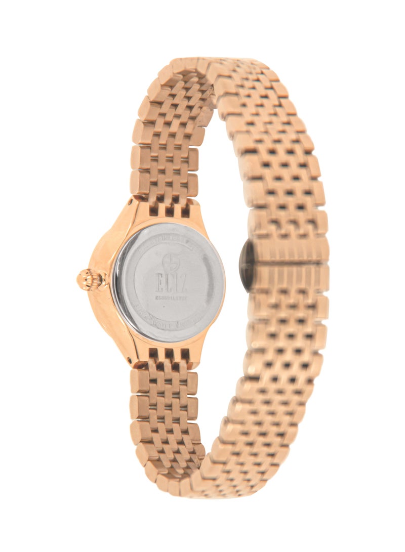 ELIZ ES8691L2RHR SS Case & Band Date Women's Watch - Image 3