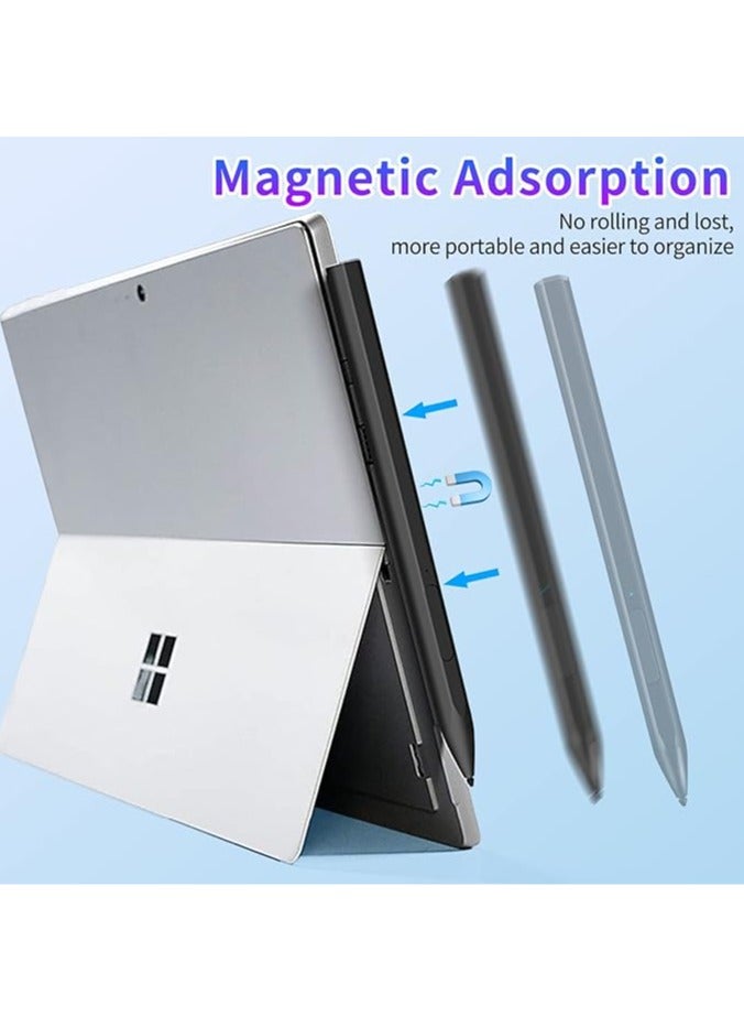 General Supwell Pen for Microsoft Surface Pro8/7/6/5/4/3/X Surface Laptop/Book/Studio Surface 3/Go/Go2/Go3, 4096 pressure sensitive, magnetic accessory, USB charging, palm mistouch function  - Image 4